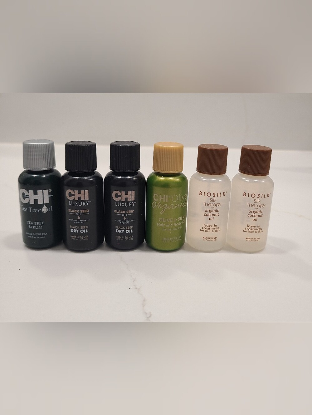 *New*Sealed*CHI & Biosilk Travel Hair Oil Set